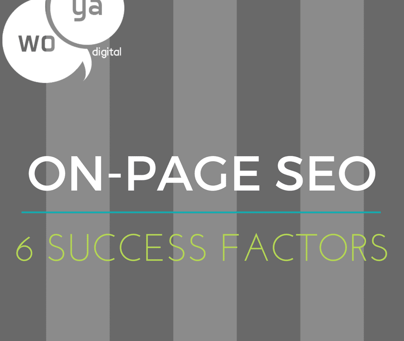 The 6 Elements of Success for On-Page SEO Services